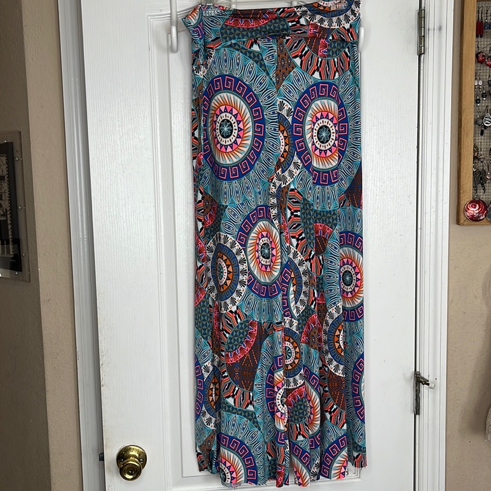 Comfy Flowing Print Pants - SZ L